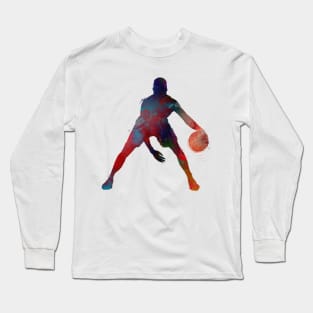 basketball player #basketball #sport Long Sleeve T-Shirt